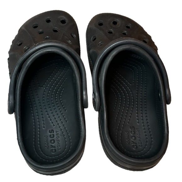 Toddler/kids black cros. Size 9 - Picture 3 of 9